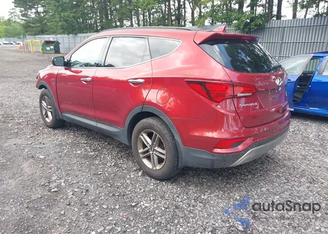 2017 Hyundai Santa Fe Sport 2.4L from USA, damaged, VIN 5XYZUDLB8HG411703